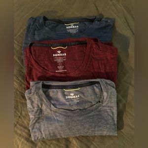 EUC Bombas Set of Merino Blend Tshirts